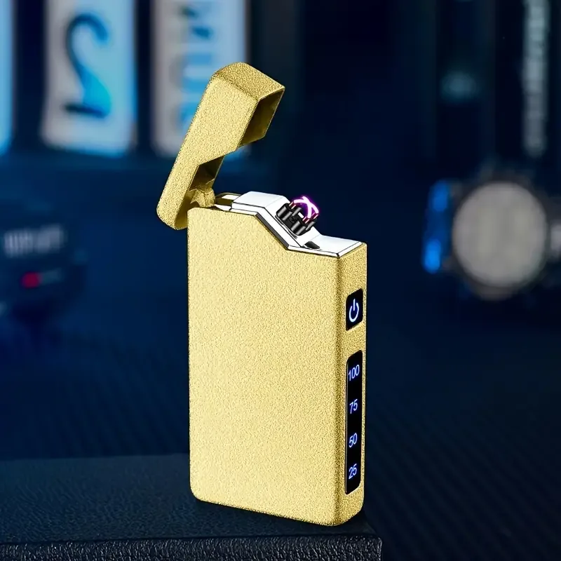 Windproof Rechargeable Double Arc Lighter - Image 2