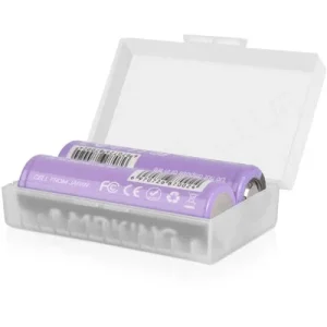 Dual 20700 Vape Battery Case (Frosted)