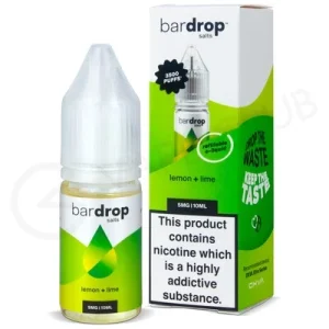 Lemon Lime Nic Salt E-Liquid by Bar Drop Salts