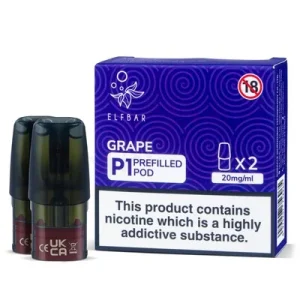 Grape Elf Bar Mate P1 Prefilled Pods
