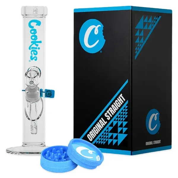 Cookies - 13.25" Original Straight Tube Water Pipe - Image 2