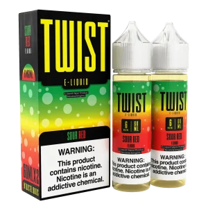 Sour Red by Twist E-Liquid – 60mL x 2