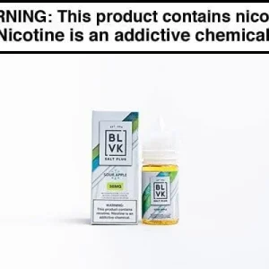 SOUR APPLE ICE BY BLVK UNICORN SALT 30ML