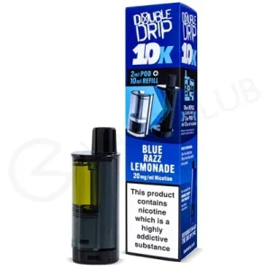 Blue Razz Lemonade Double Drip 10K Refill Pod