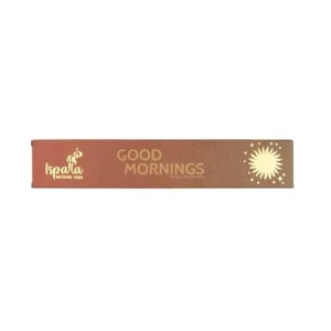 Ispalla Organic - "Good Mornings" Palo Santo & Herbs 10 Incense Sticks 9"