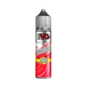 IVG Dessert Range 50ml Shortfill - Strawberry Jam Yoghurt