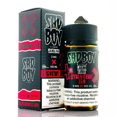 Strawberry Jam | Jam Line Synthetic by Sadboy E-Liquid | 100ml (Final Closeout)