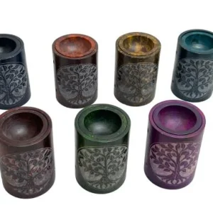 ZenN - Tree Of Life Engraved Seven Chakra Colours Oil Diffuser