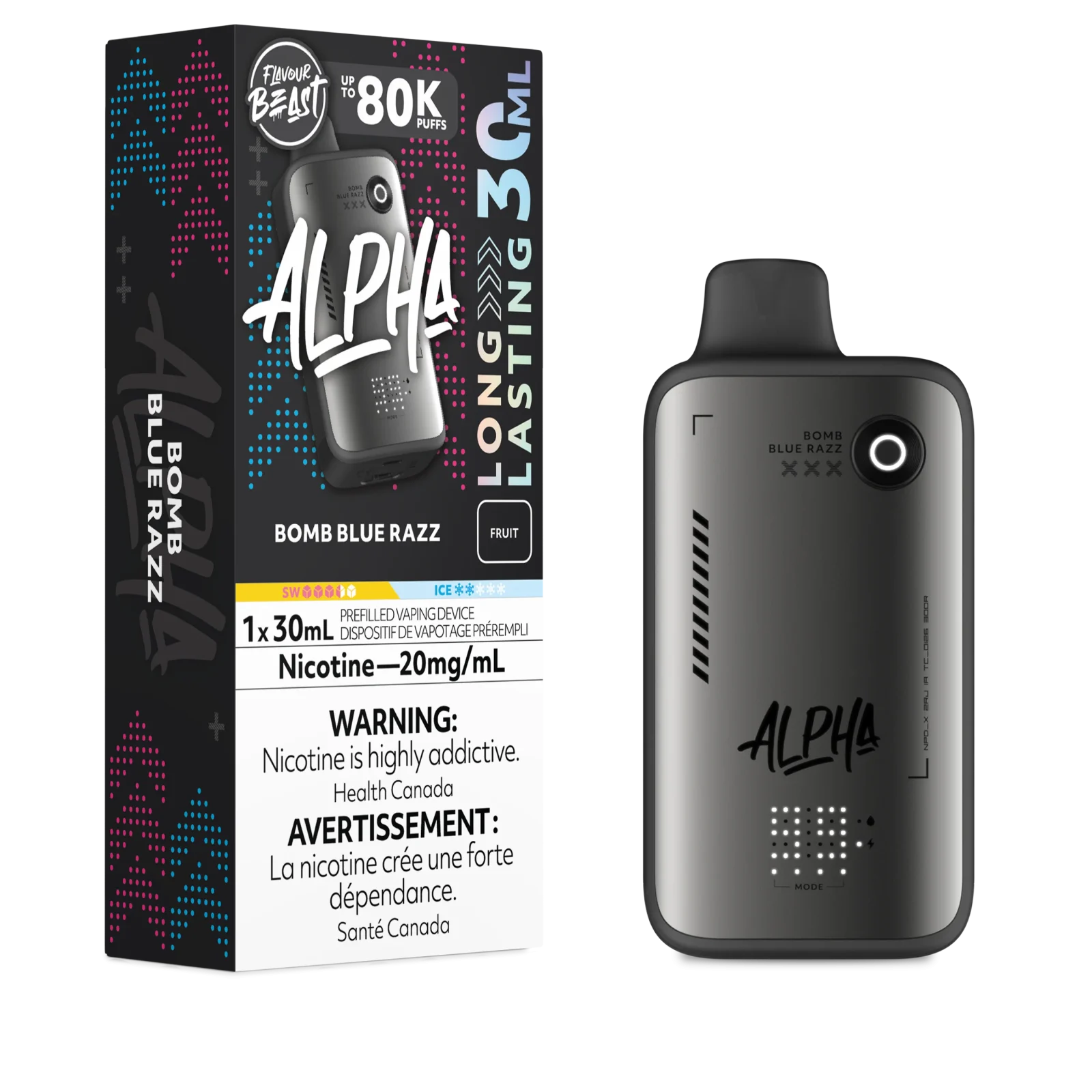 Flavour Beast Alpha Disposable Vape 30mL - Image 2