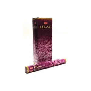 HEM Lilac 9″ Incense Sticks – Hex Box (20g)