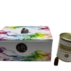 Goloka Backflow Cones - Frank & Myrrh Backflow Incense 24 Cones