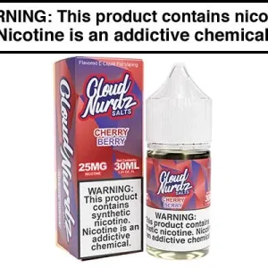 CHERRY BERRY BY CLOUD NURDZ SALT 30ML