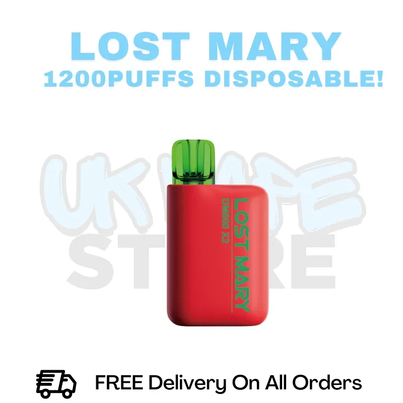 Watermelon Lost Mary DM600 X2 1200Puff Disposable Vape Kit