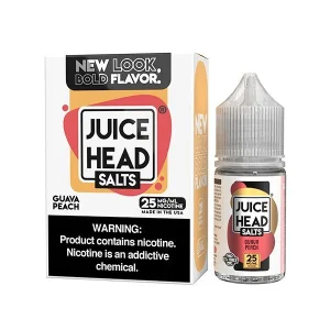 Juice Head Guava Peach Nic Salt - (30mL)