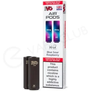 Blue Sour Raspberry IVG Air Prefilled Pod
