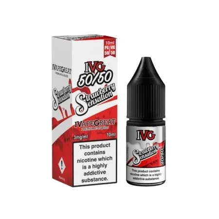 IVG 10ml Nic Salts - Strawberry Sensation