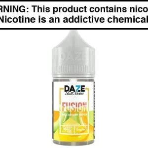 BANANA CANTALOUPE HONEYDEW ICED BY 7 DAZE FUSION SALT 30ML