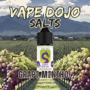 Vape Dojo Salts – Grape Menthol Salts