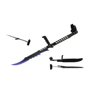 Snake Eye - 27.5" Blood Rayne Ninja Blue Forearm Vampire Zombie Sword