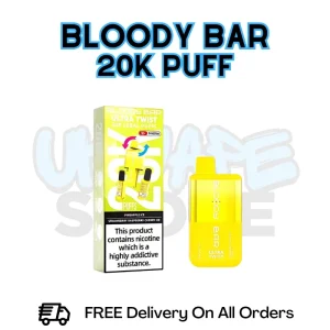 Pineapple ice - Strawberry Raspberry Cherry Ice Bloody Bar 20K Prefilled Pod Kit