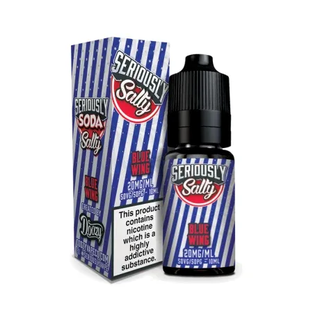 Doozy Salts Seriously Soda Eliquid - Blue Wing