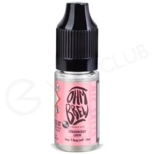 Strawberry Chew E-liquid by Ohm Brew 50/50 Nic Salts
