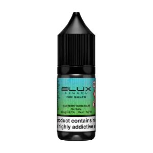 Blueberry Bubblegum Nic Salt by Elux 10ml