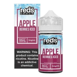 Reds Berries ICED | Reds Apple Ejuice by 7 Daze | 60ml (Final Closeout)