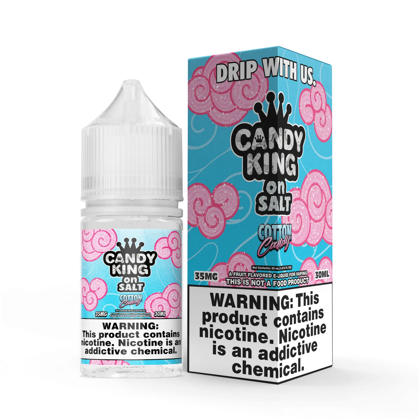 Cotton Candy by Candy King on Salt – 30mL