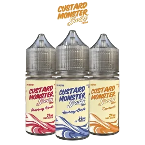 Custard Monster Swirl Edition Salt E-Liquid – 30mL