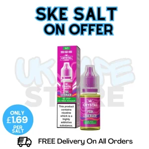 Pink Lemonade SKE Crystal Nic Salt | ONLY £1.69