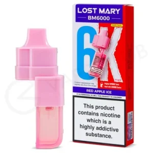 Red Apple Ice Lost Mary BM6000 Refill Pack