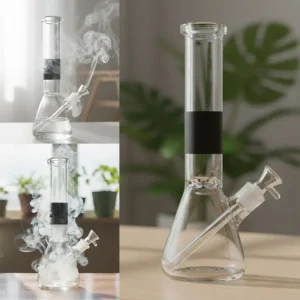 Xtreme - 14" 7mm Beaker w/ Coloured Neck