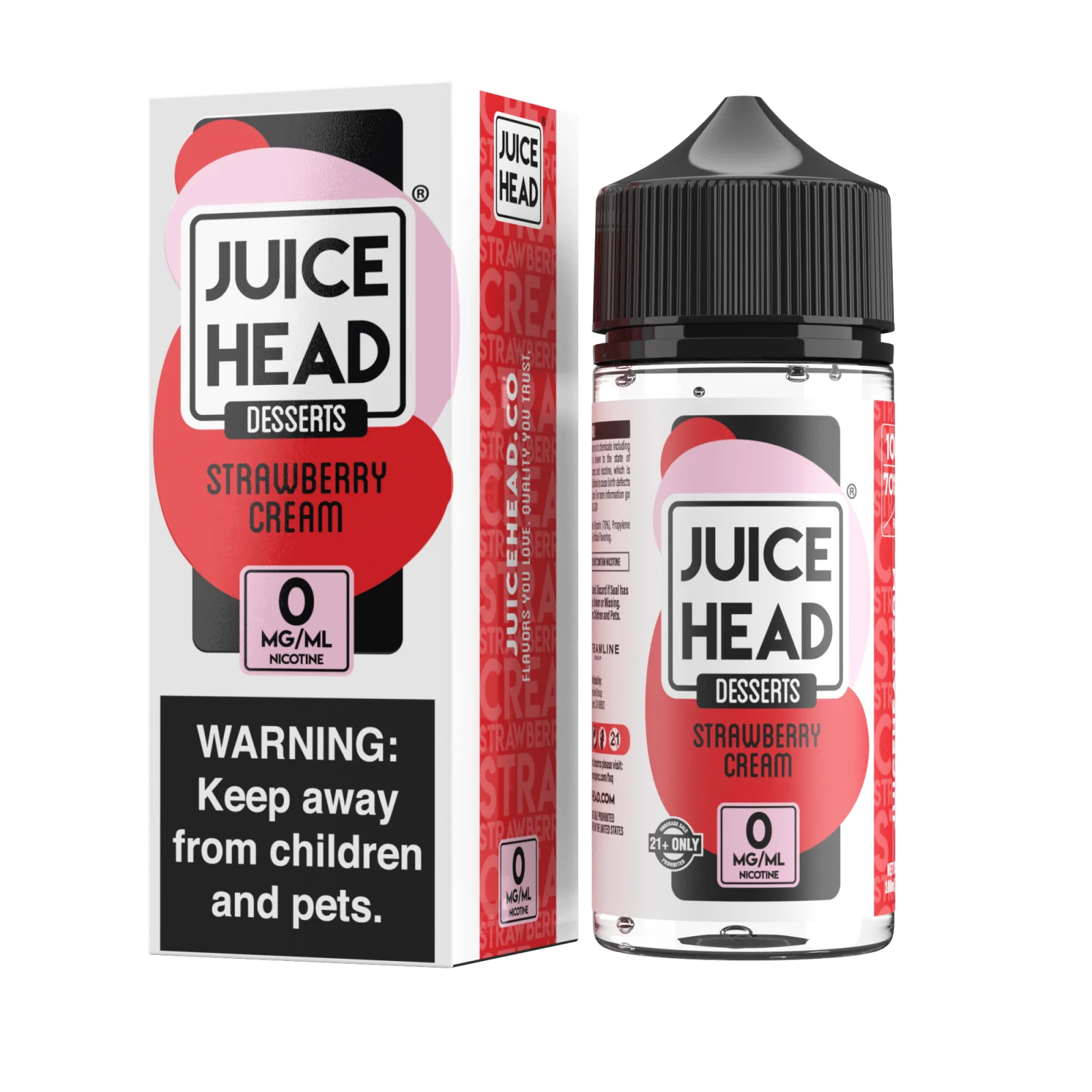 Strawberry Cream by Juice Head Desserts ZTN – 100mL