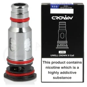Crown X Coils [4-pk] | Uwell (Final Closeout)