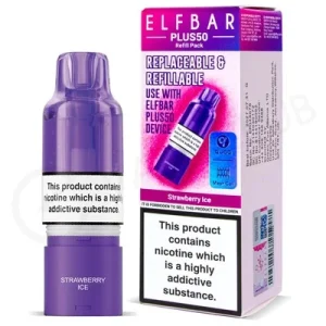 Strawberry Ice Elf Bar Plus Refill Pod