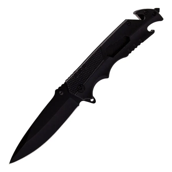 8" Phantom Break Black Precision Folding Knife