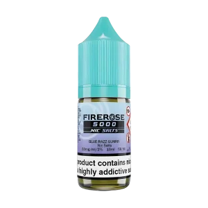 Blue Razz Gummy Nic Salt by ELUX Firerose