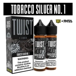 Tobacco Silver No.1 by Twist E-liquids - ( 2 Pack)