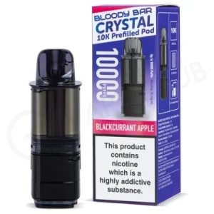 Blackcurrant Apple Bloody Bar Crystal 10K Refill Pod