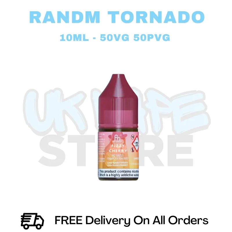 RandM Tornado 7000 Fizzy Cherry Nic Salt