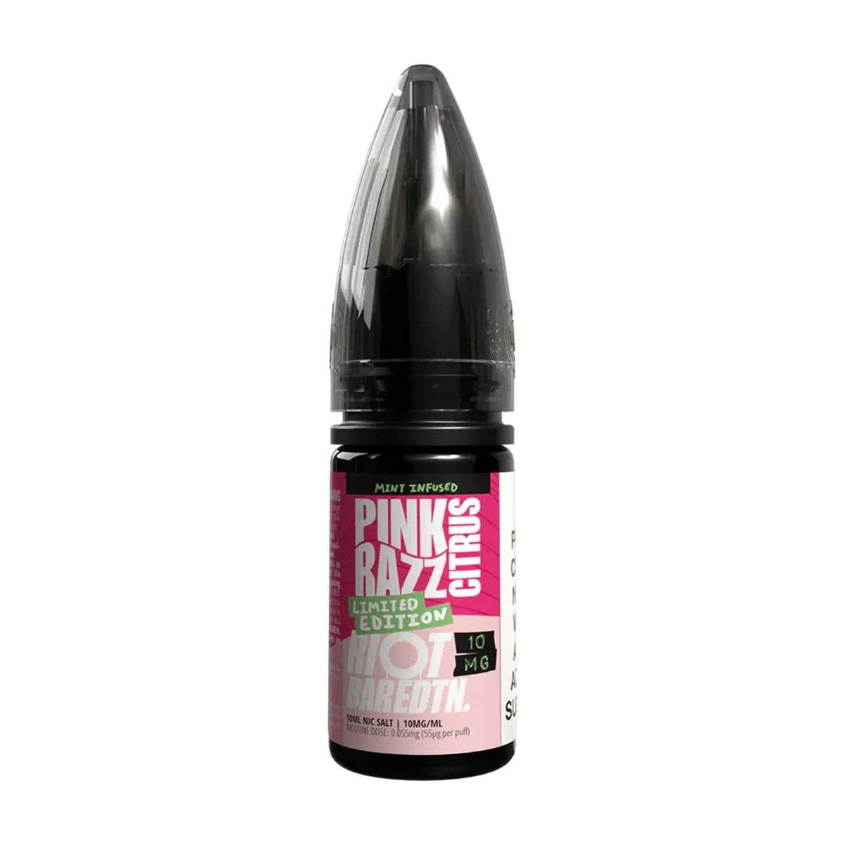 Pink Razz Citrus Riot Bar EDTN Nic Salt 10ml