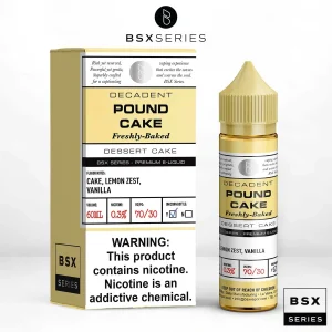 Pound Cake BSX Series by Glas E-Liquid – 60mL
