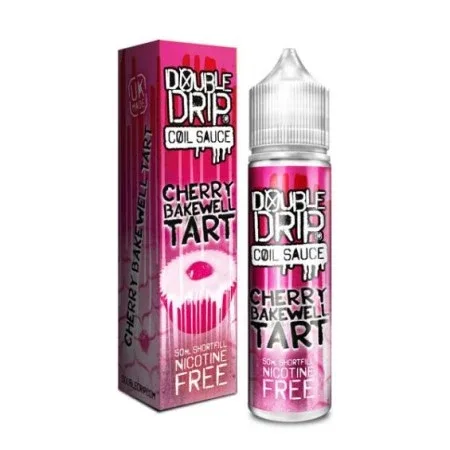 Double Drip Cherry Bakewell Short Fill E-Liquid 50ml