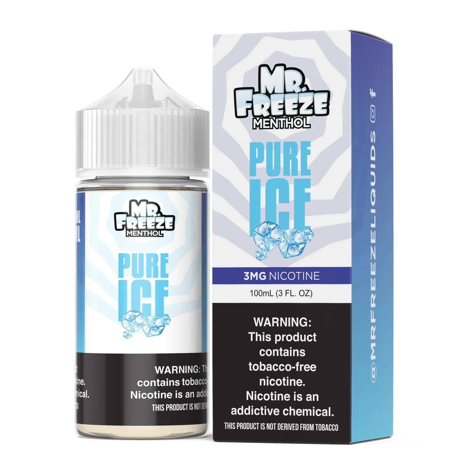 Pure Ice Mr. Freeze Tobacco-Free Nicotine Salt Series 30mL