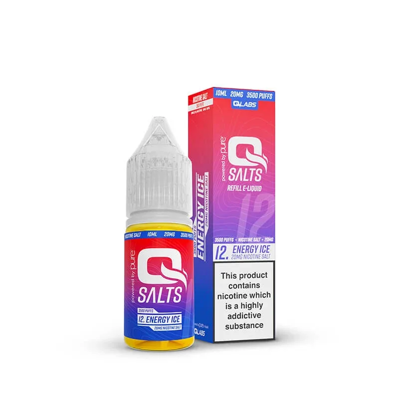QSalts NRG Ice 10ml Nic Salt E-Liquid - Image 2