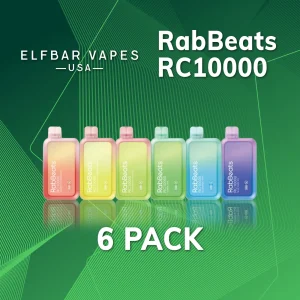 RabBeats RC10000 Disposable Vape – 6 Pack
