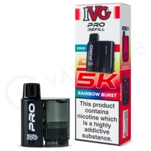 Rainbow Burst IVG Pro 5K Refill Pod