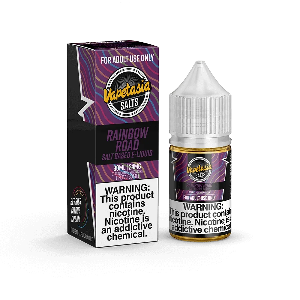 Rainbow Road Salt | Vapetasia | 30ml | 25mg & 50mg options (Final Closeout) - Image 2