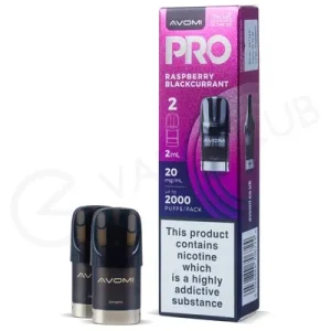 Raspberry Blackcurrant Avomi Pro Prefilled Pods